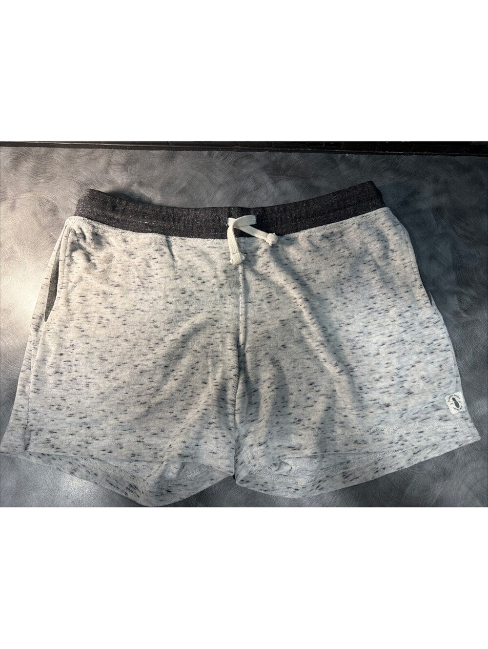 Chubbies Lounge Shorts Mens Medium Fleece Drawstring Waist Cozy Pockets, Gray